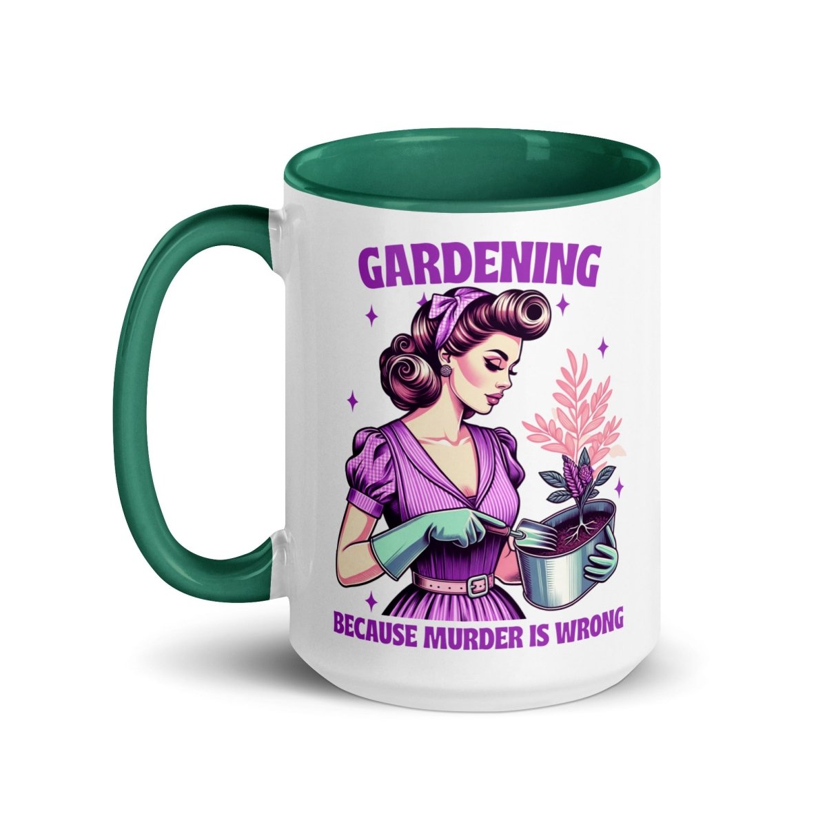 Sassy Murder is Wrong Inner Color Mug - Max & Co Tees