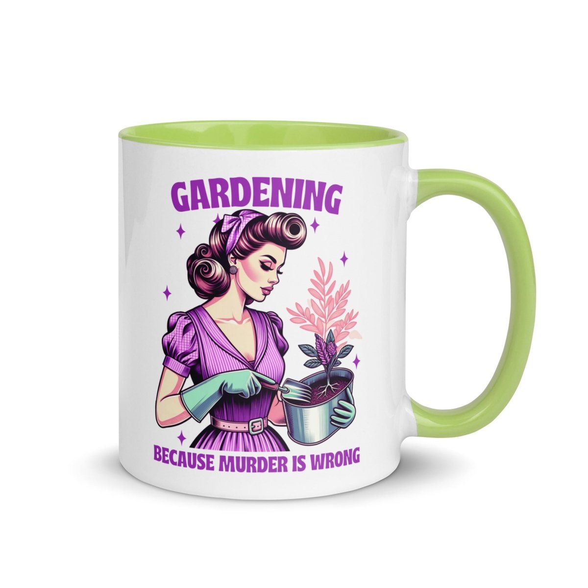 Sassy Murder is Wrong Inner Color Mug - Max & Co Tees