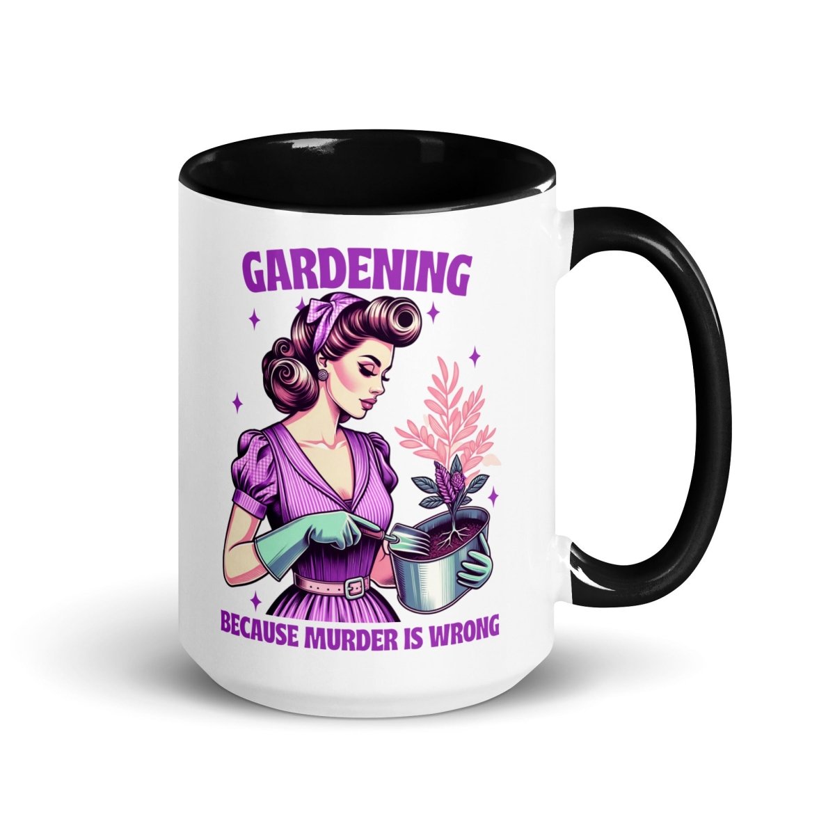 Sassy Murder is Wrong Inner Color Mug - Max & Co Tees