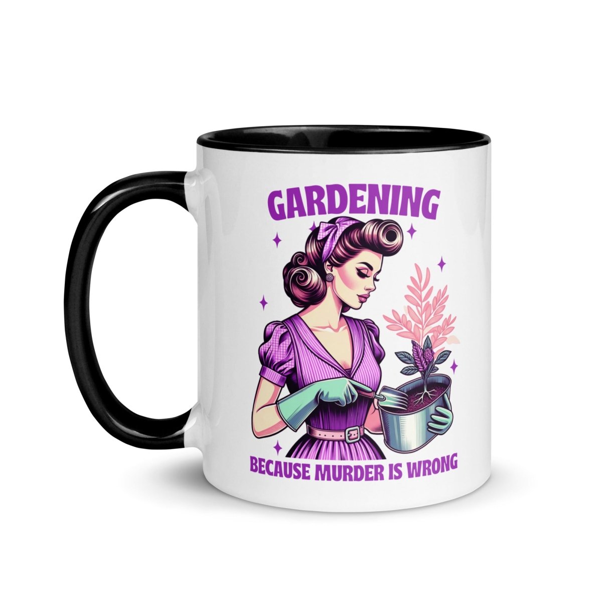Sassy Murder is Wrong Inner Color Mug - Max & Co Tees