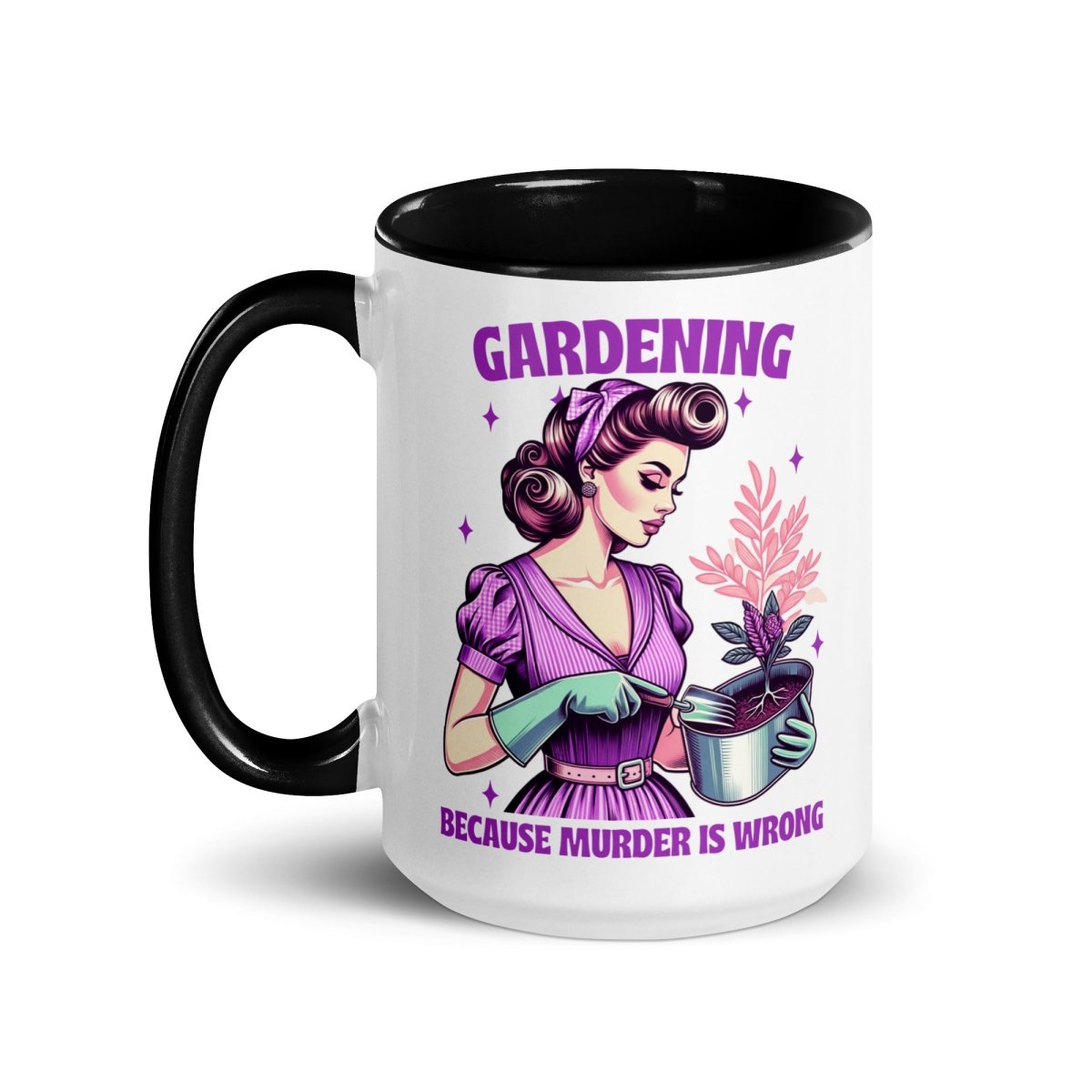 Sassy Murder is Wrong Inner Color Mug - Max & Co Tees