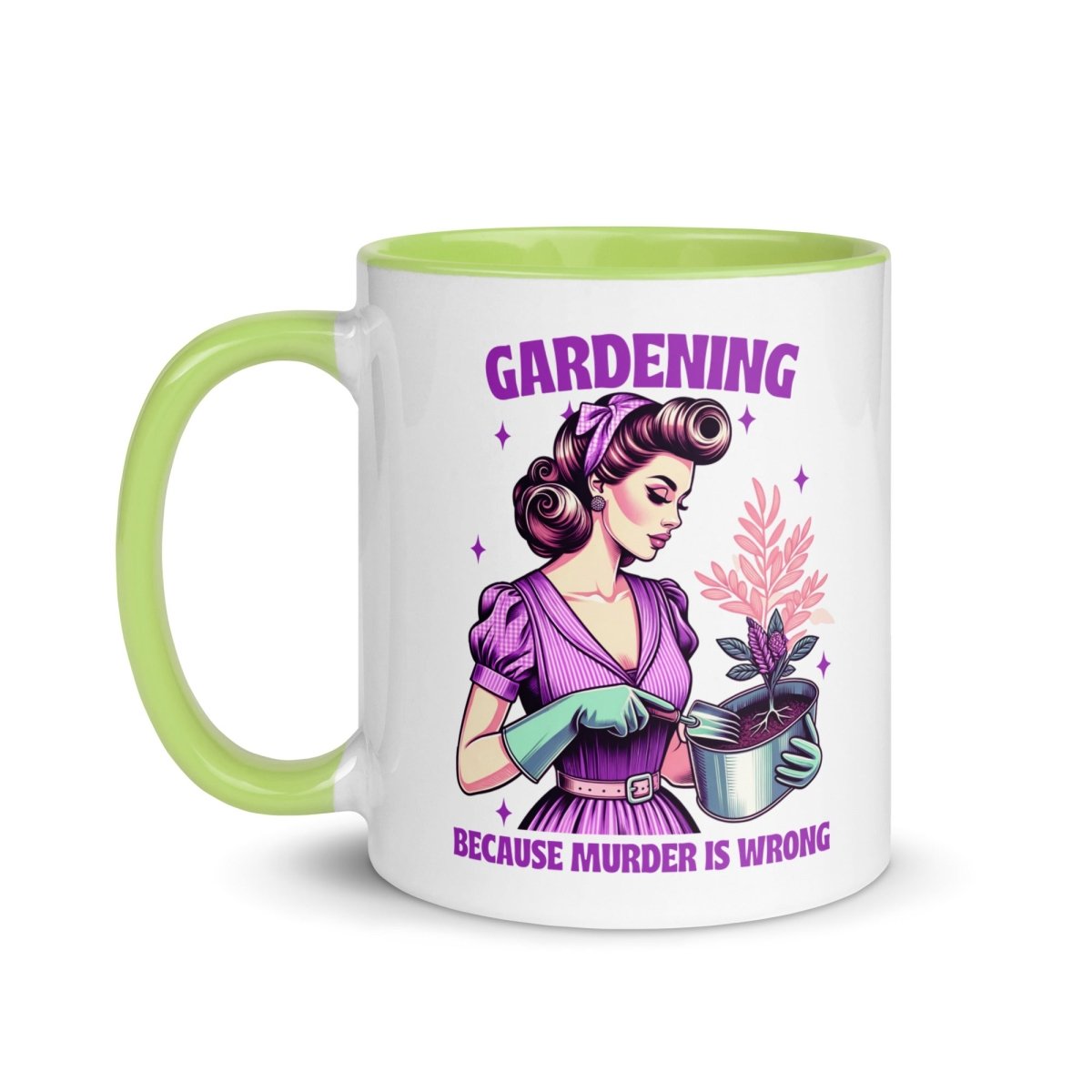 Sassy Murder is Wrong Inner Color Mug - Max & Co Tees