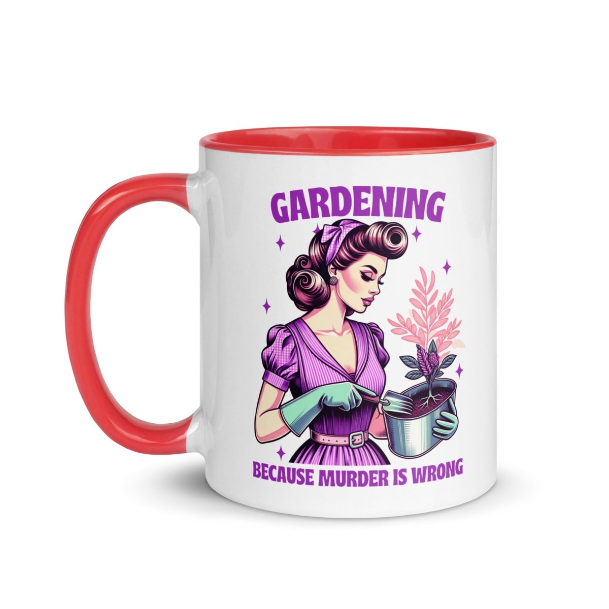 Sassy Murder is Wrong Inner Color Mug - Max & Co Tees