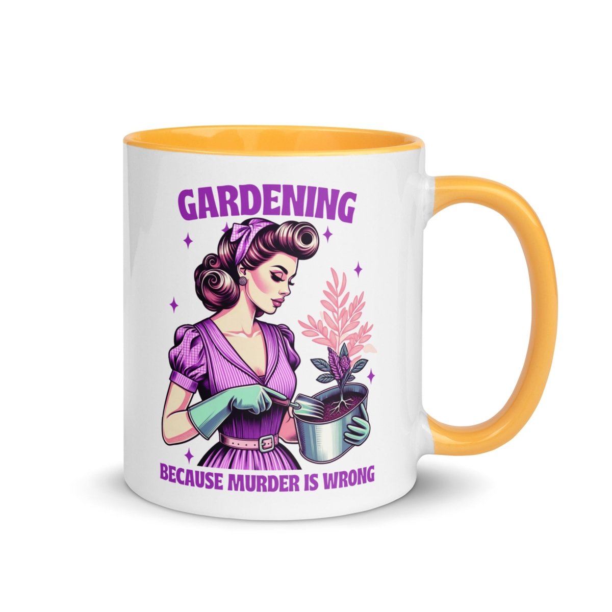Sassy Murder is Wrong Inner Color Mug - Max & Co Tees