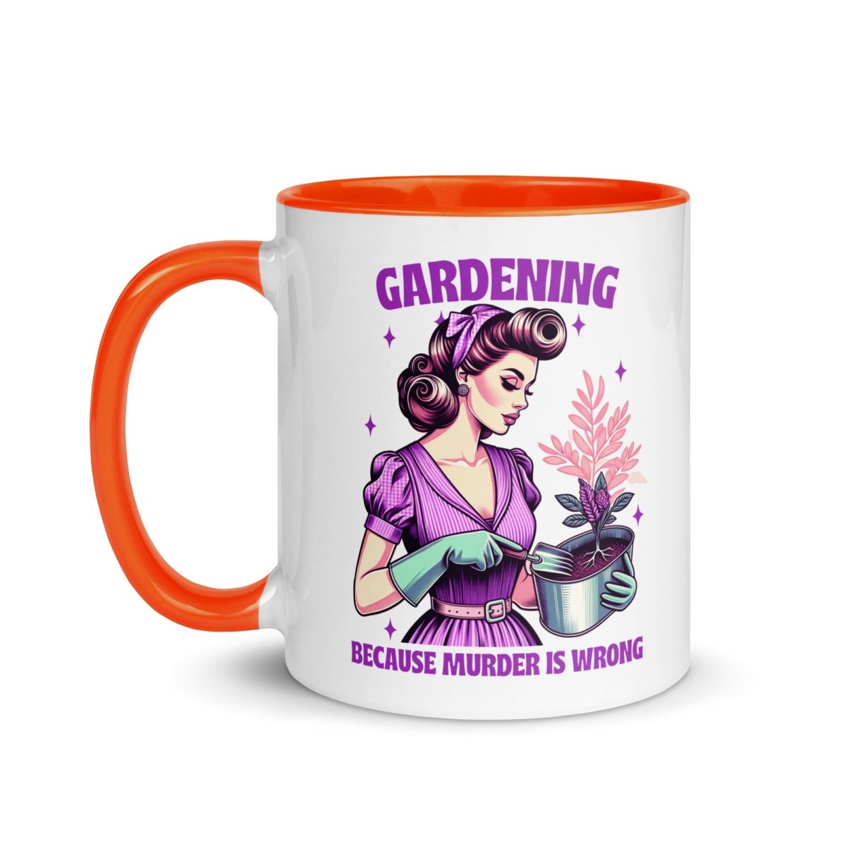 Sassy Murder is Wrong Inner Color Mug - Max & Co Tees