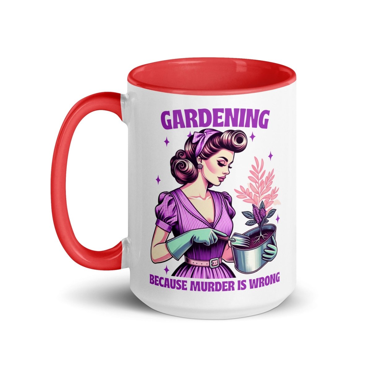 Sassy Murder is Wrong Inner Color Mug - Max & Co Tees