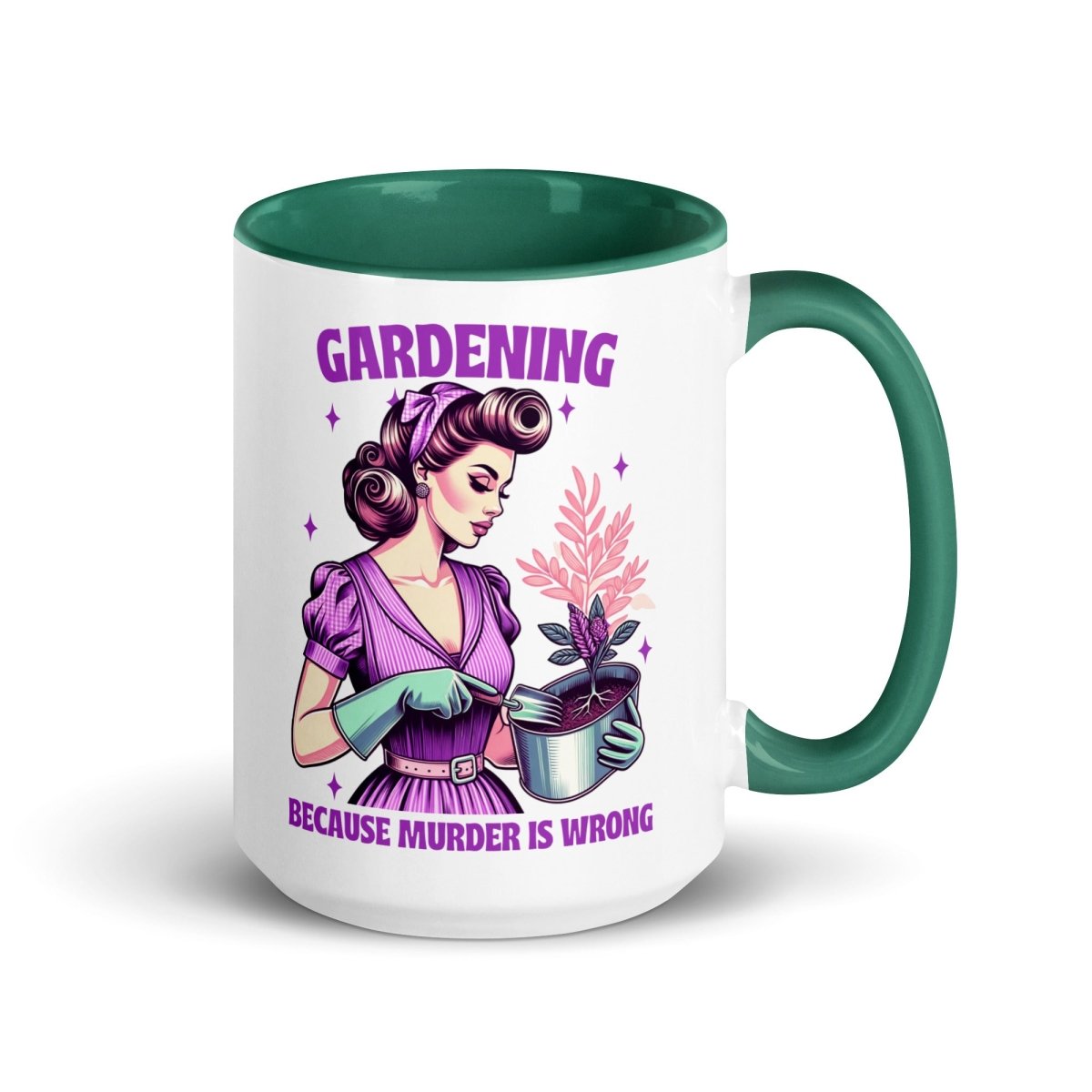 Sassy Murder is Wrong Inner Color Mug - Max & Co Tees