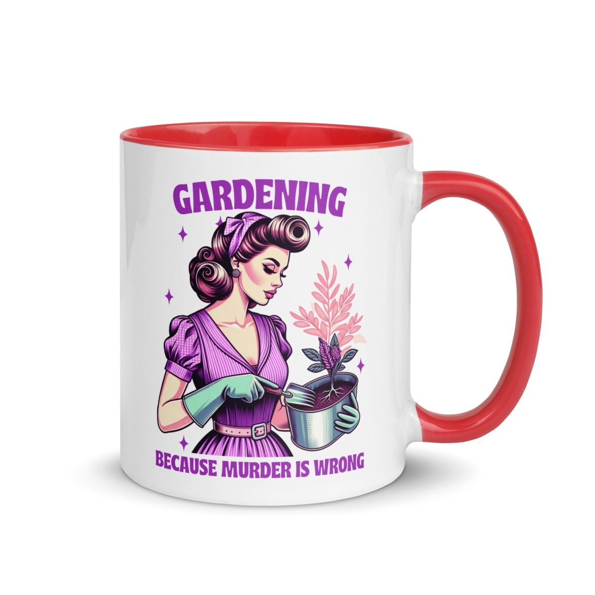 Sassy Murder is Wrong Inner Color Mug - Max & Co Tees