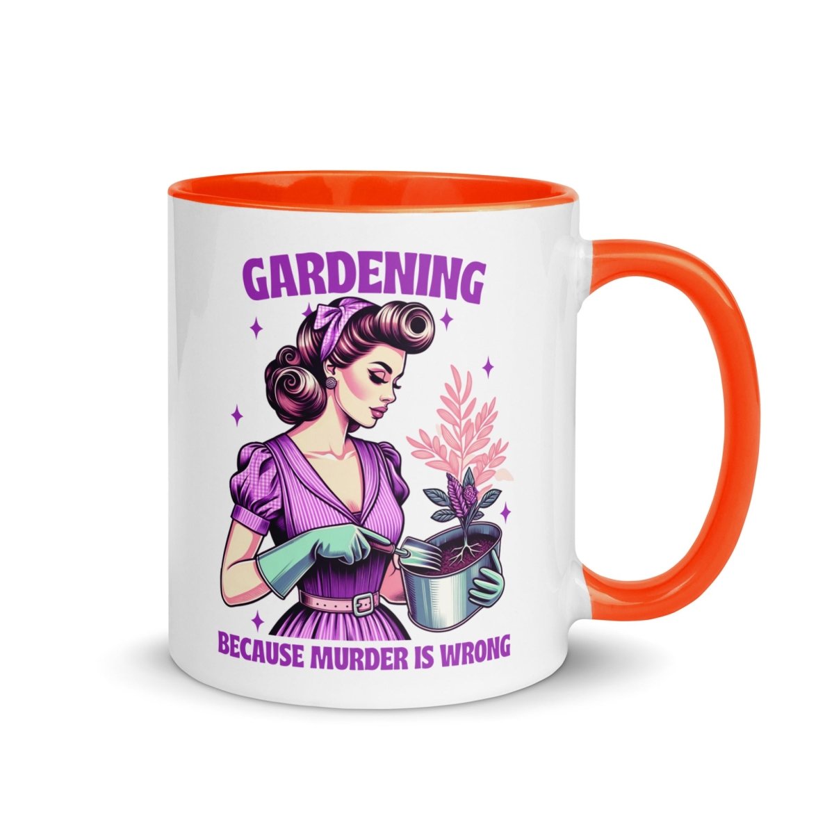 Sassy Murder is Wrong Inner Color Mug - Max & Co Tees