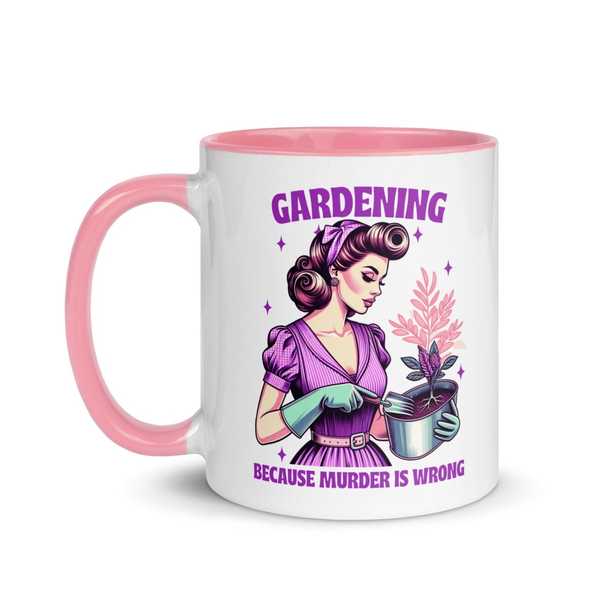 Sassy Murder is Wrong Inner Color Mug - Max & Co Tees
