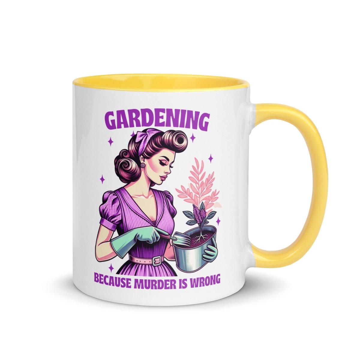 Sassy Murder is Wrong Inner Color Mug - Max & Co Tees