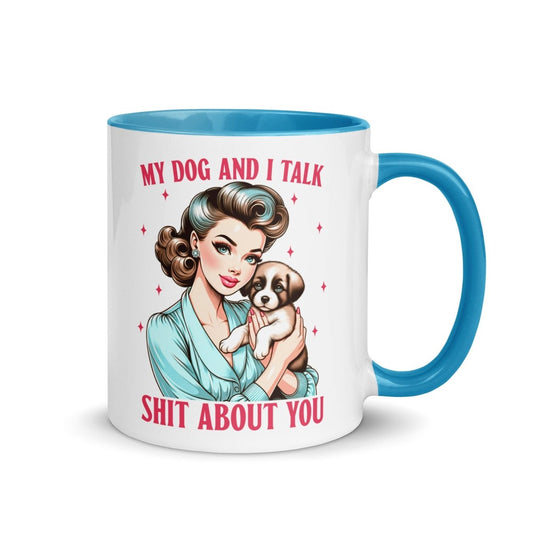 Sassy My Dog Inner Color Mug - Max & Co Tees