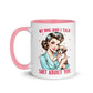 Sassy My Dog Inner Color Mug - Max & Co Tees