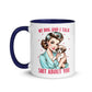 Sassy My Dog Inner Color Mug - Max & Co Tees