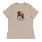 Women's Unicorn Black Girl Prance Tee - Max & Co Tees