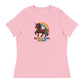Women's Unicorn Black Girl Prance Tee - Max & Co Tees