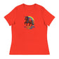 Women's Unicorn Black Girl Prance Tee - Max & Co Tees