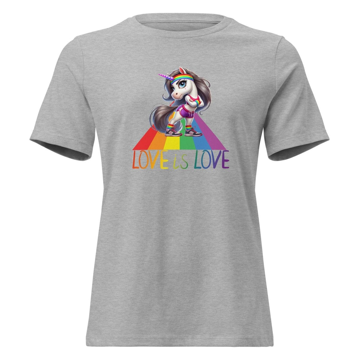 Women's Unicorn Love is Love Tee - Max & Co Tees