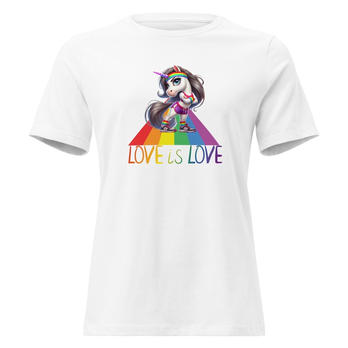 Women's Unicorn Love is Love Tee - Max & Co Tees