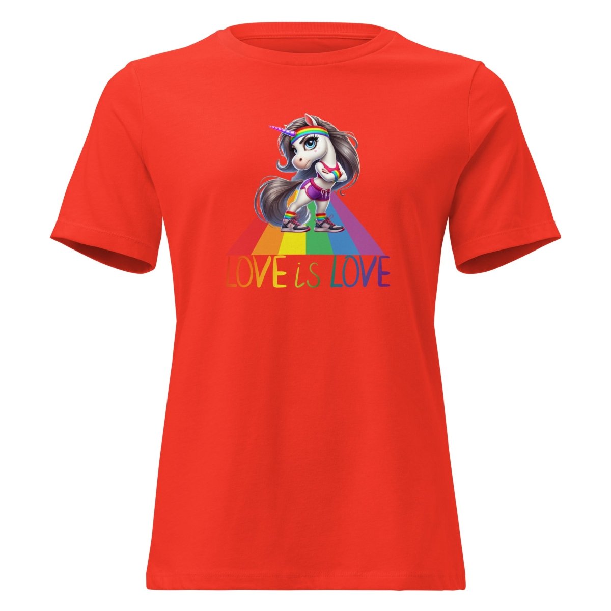 Women's Unicorn Love is Love Tee - Max & Co Tees