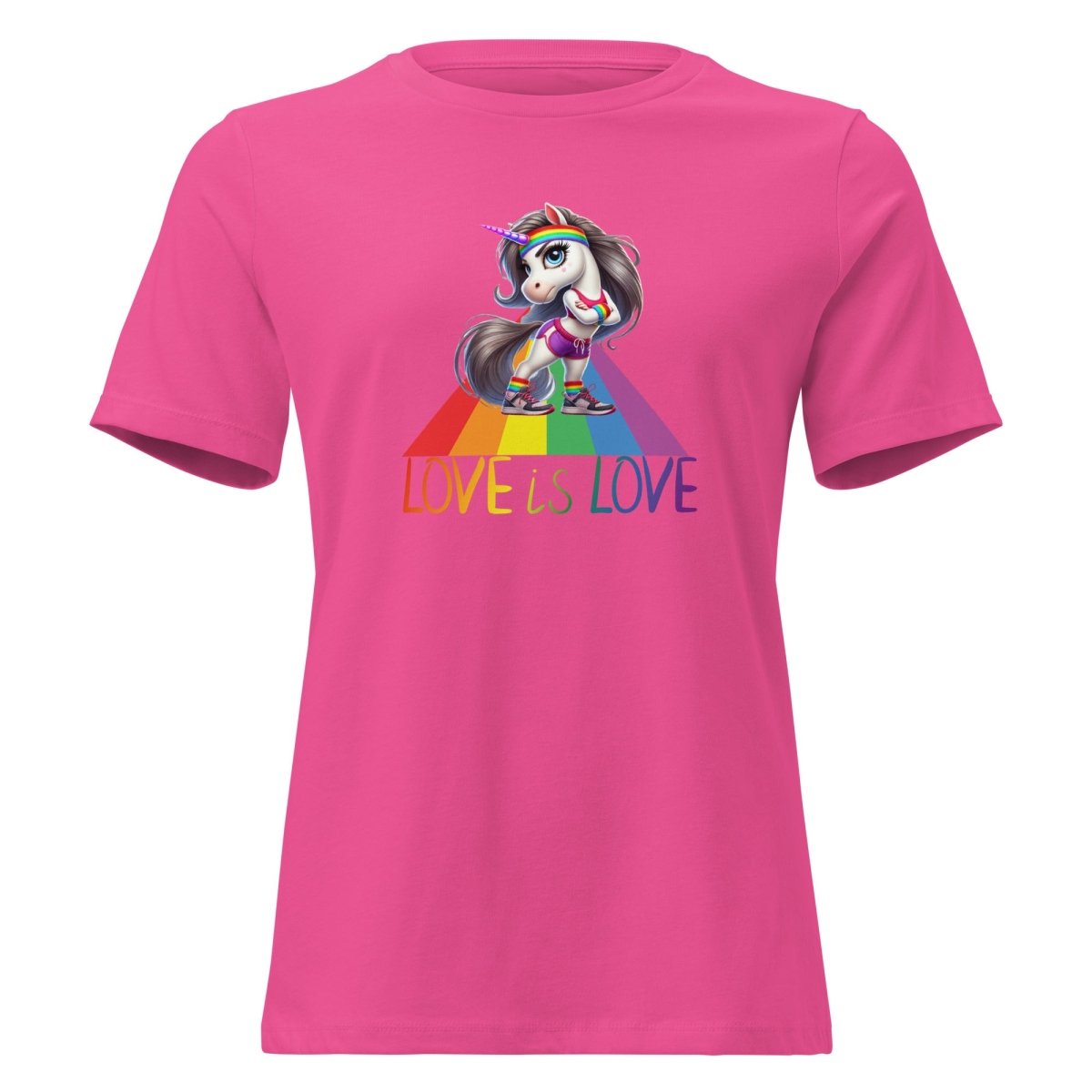 Women's Unicorn Love is Love Tee - Max & Co Tees