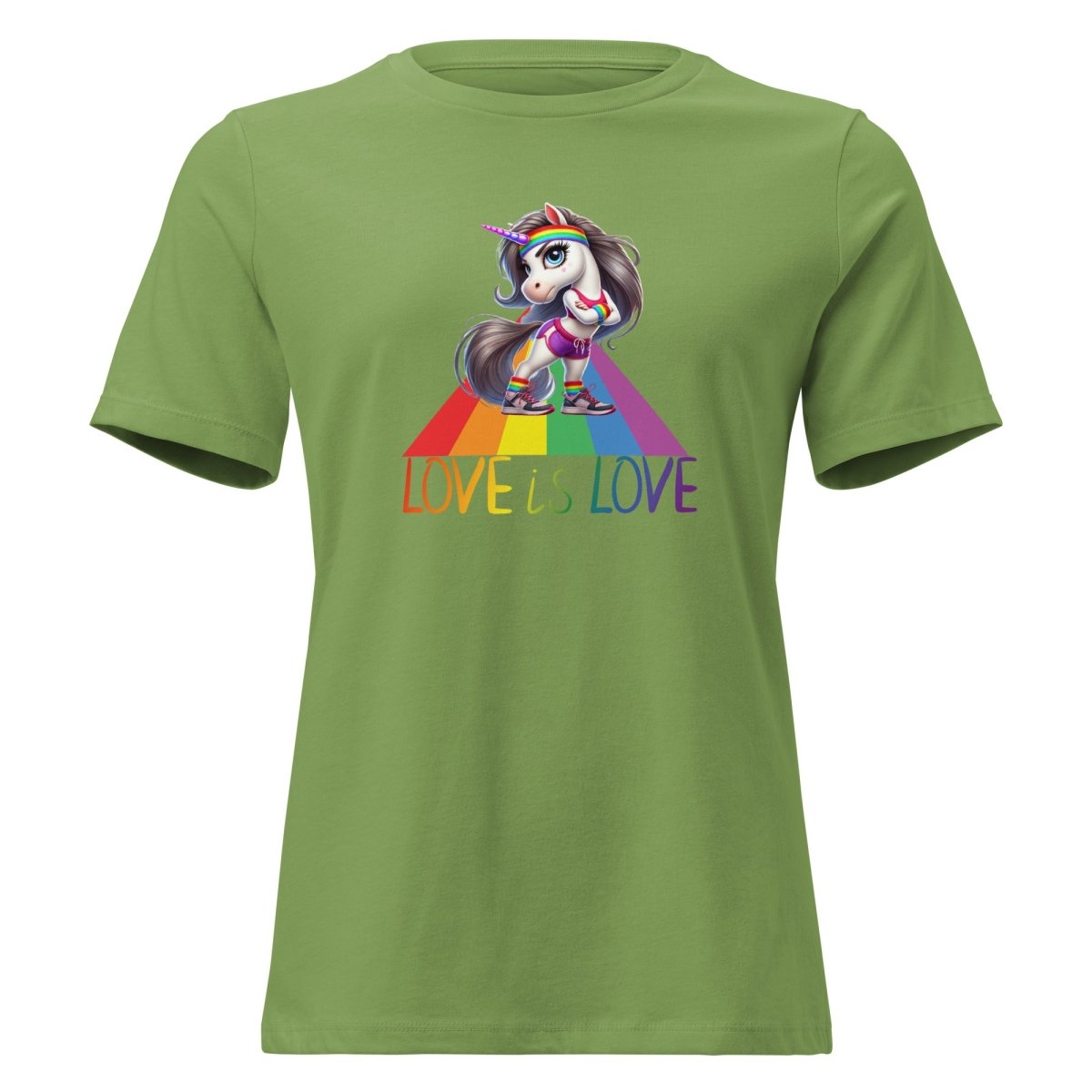Women's Unicorn Love is Love Tee - Max & Co Tees