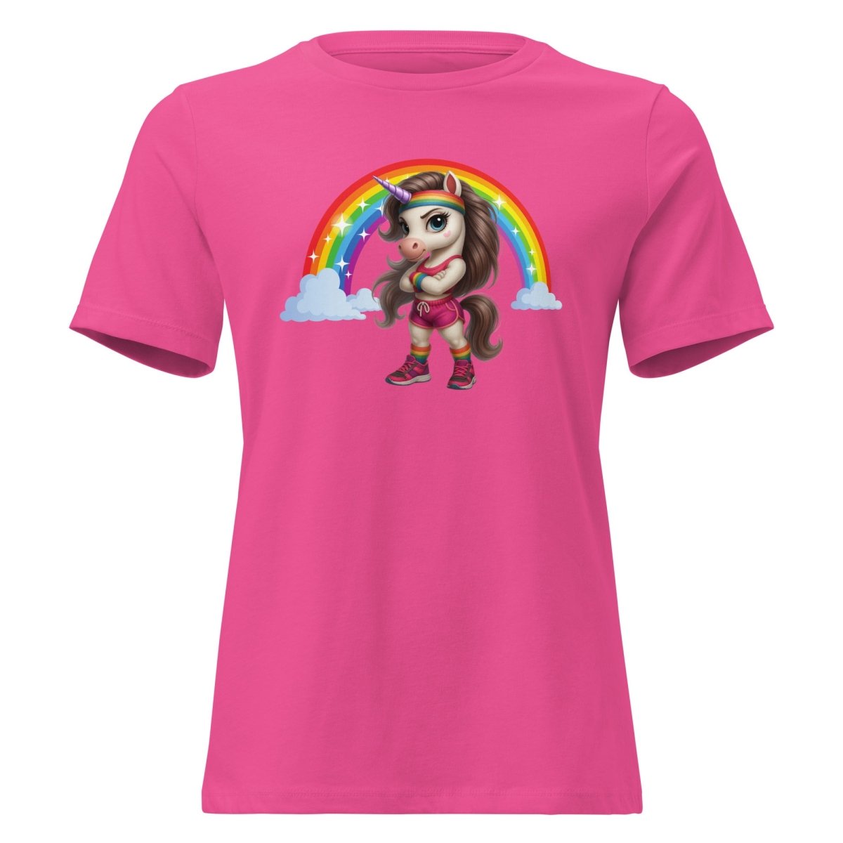 Women's Unicorn Rainbow Tee - Max & Co Tees