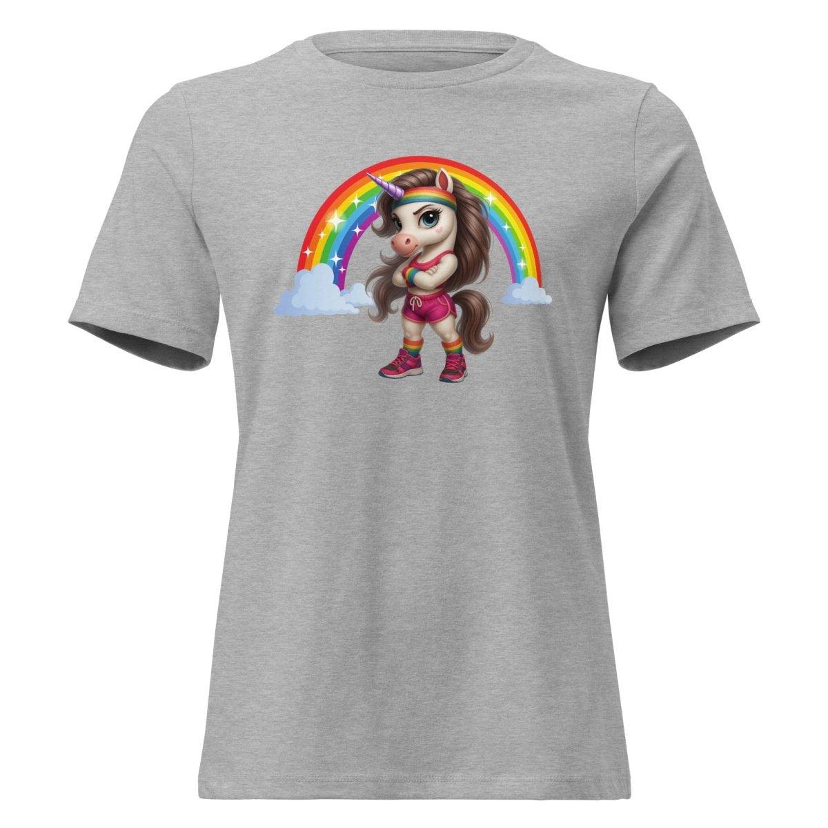 Women's Unicorn Rainbow Tee - Max & Co Tees