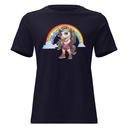 Women's Unicorn Rainbow Tee - Max & Co Tees