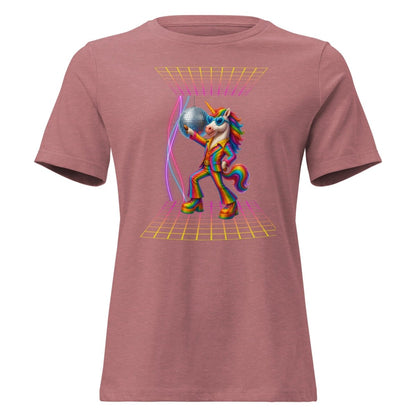 Women's Unicorn Retro Disco Tee - Max & Co Tees