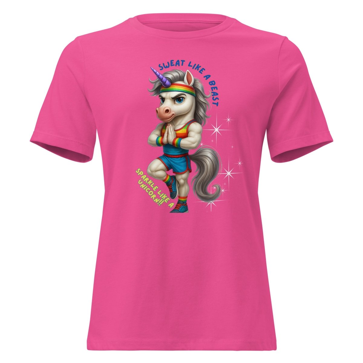 Women's Unicorn Sweat Beast Tee - Max & Co Tees