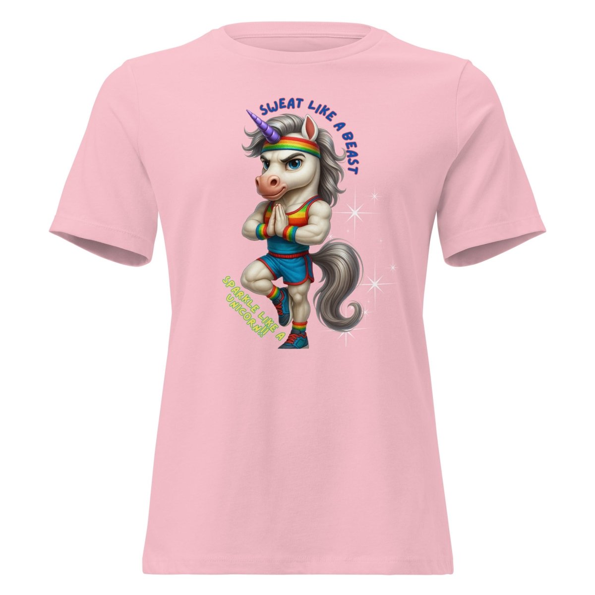 Women's Unicorn Sweat Beast Tee - Max & Co Tees