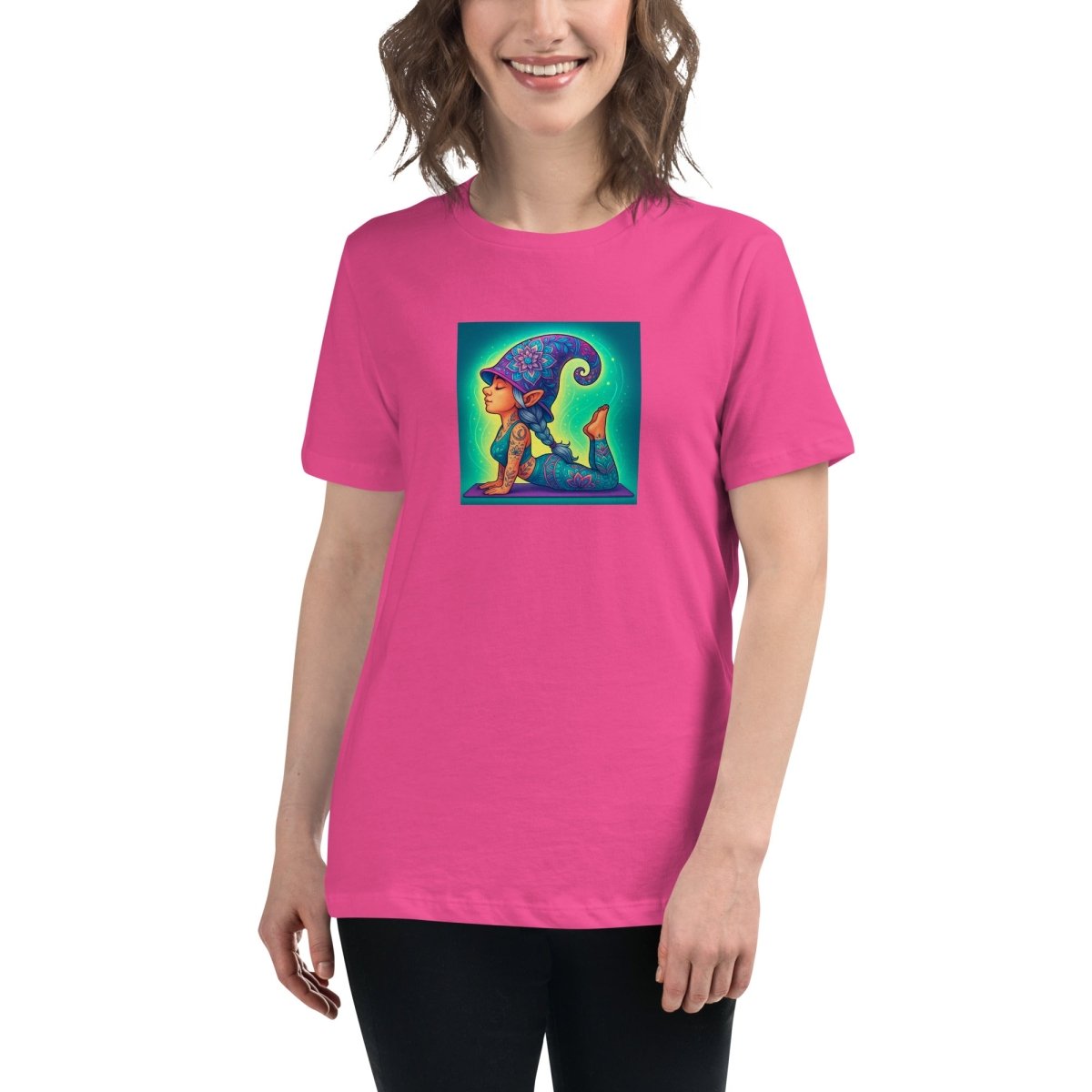 Women's Yoga Gnome Tee - Max & Co Tees